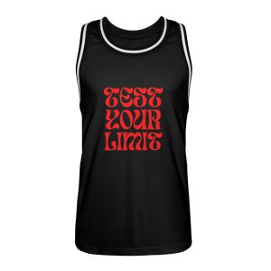 Test your limit - Unisex Basketball Jersey-16