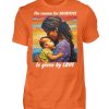 The reason for Sacrifice is given by Love - Men Basic Shirt-1692