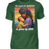 The reason for Sacrifice is given by Love - Men Basic Shirt-833