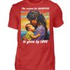The reason for Sacrifice is given by Love - Men Basic Shirt-4