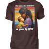 The reason for Sacrifice is given by Love - Men Basic Shirt-1074
