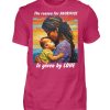 The reason for Sacrifice is given by Love - Men Basic Shirt-1216