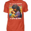 The reason for Sacrifice is given by Love - Men Basic Shirt-1236