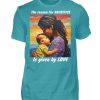 The reason for Sacrifice is given by Love - Men Basic Shirt-1242