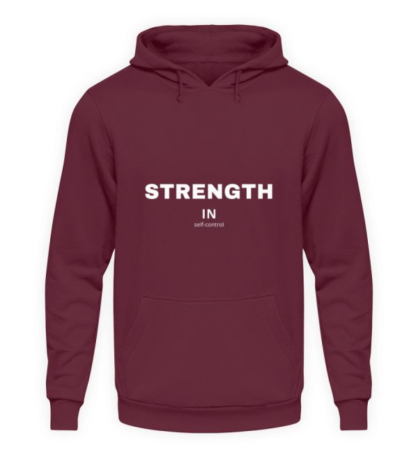 Strength in Self-control - Unisex Hoodie-839