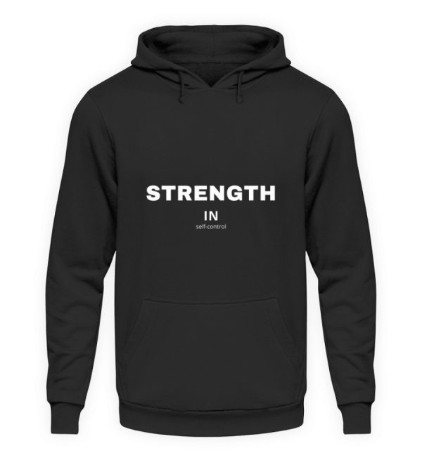 Strength in Self-control - Unisex Hoodie-639