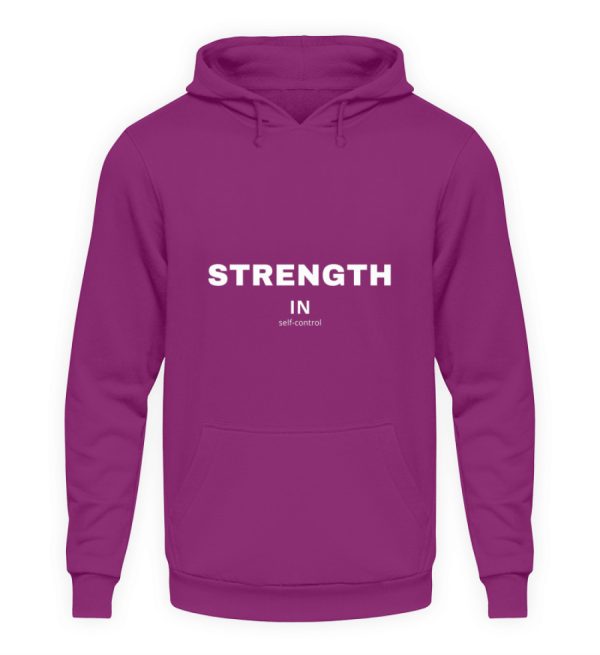 Strength in Self-control - Unisex Hoodie-1658