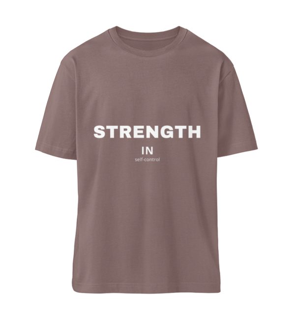 Strength in Self-control - Organic Relaxed Shirt ST/ST-7219