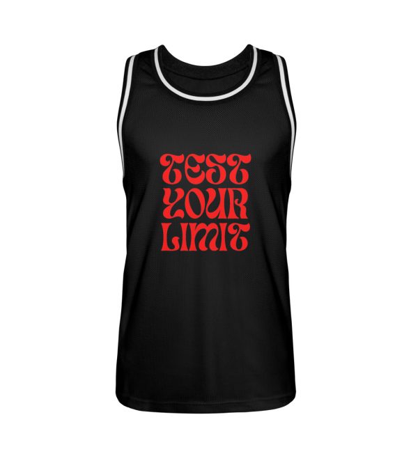 Test your limit - Unisex Basketball Jersey-16