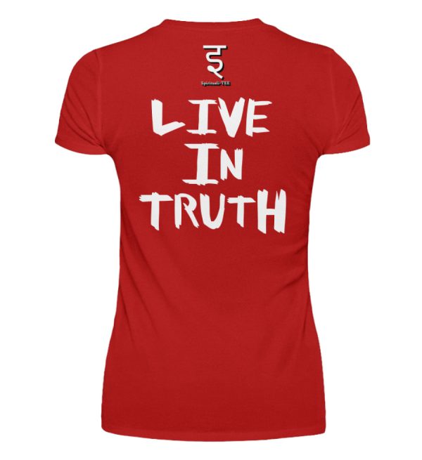 Live in Truth - Women Basic Shirt-4