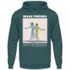 BXS4IEDE_JH001-1461 Make Friends Not Enemies - Unisex Hoodie-1461