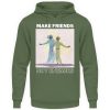BXS4IEDE_JH001-7267 Make Friends Not Enemies - Unisex Hoodie-7267