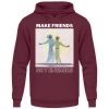 BXS4IEDE_JH001-839 Make Friends Not Enemies - Unisex Hoodie-839