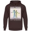 BXS4IEDE_JH001-1604 Make Friends Not Enemies - Unisex Hoodie-1604