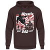 Wrestle Your Bad Self Not Others - Unisex Hoodie-1604