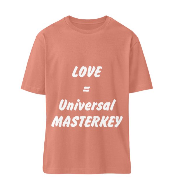 Love is the Universal MASTERKEY - Organic Relaxed Shirt ST/ST-7063