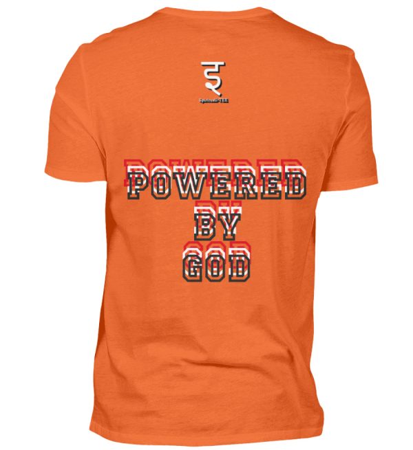 LOVE IN FEAR OUT POWERED BY GOD - Men Basic Shirt-1692