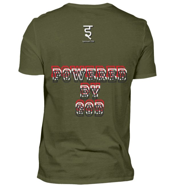 LOVE IN FEAR OUT POWERED BY GOD - Men Basic Shirt-1109