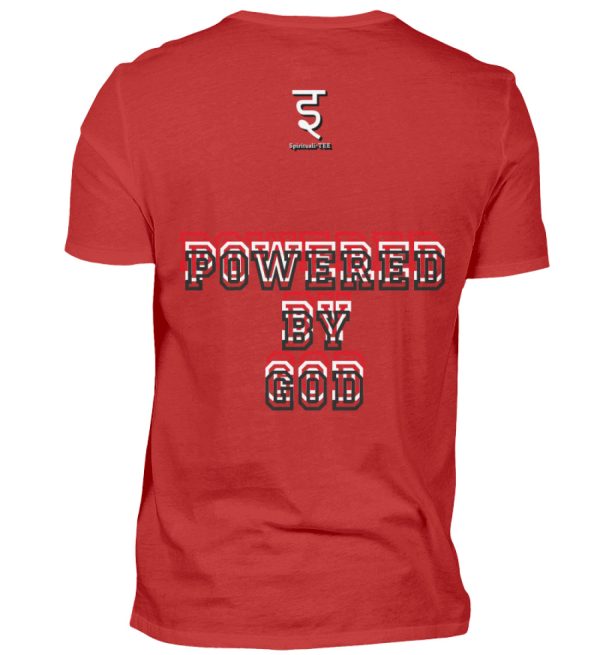 LOVE IN FEAR OUT POWERED BY GOD - Men Basic Shirt-4