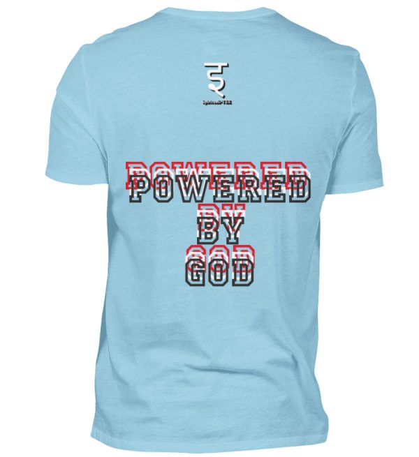 LOVE IN FEAR OUT POWERED BY GOD - Men Basic Shirt-674