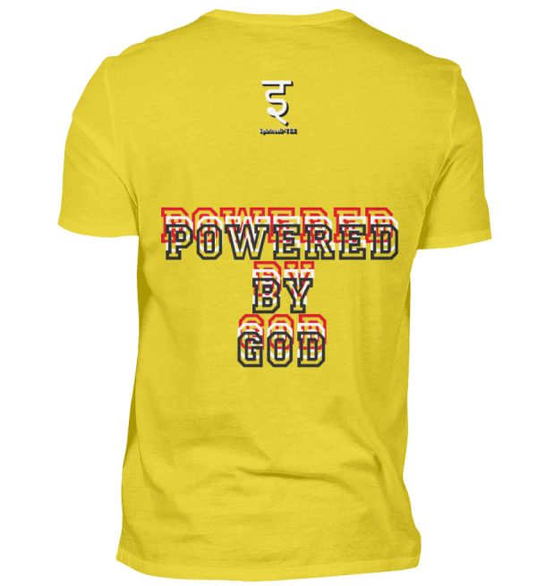 LOVE IN FEAR OUT POWERED BY GOD - Men Basic Shirt-1102