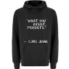 What you resist, persists. - Unisex Premium Hoodie-16