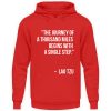 The journey of a thousand miles begins with a single step. - Unisex Hoodie-1565