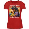 The reason for Sacrifice is given by Love - Women Basic Shirt-4