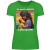 The reason for Sacrifice is given by Love - Women Basic Shirt-2468