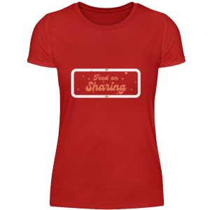 Feed on Sharing - Women Basic Shirt-4