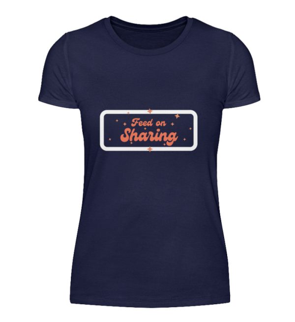 Feed on Sharing - Women Basic Shirt-198