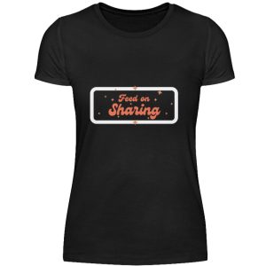 Feed on Sharing - Women Basic Shirt-16