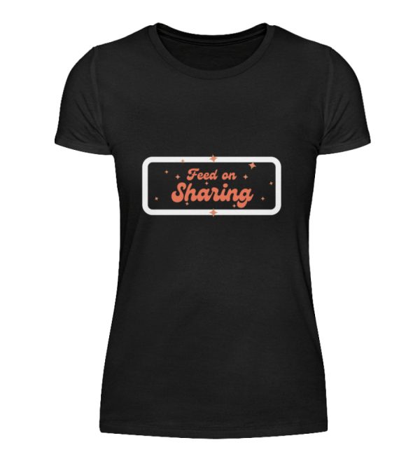 Feed on Sharing - Women Basic Shirt-16