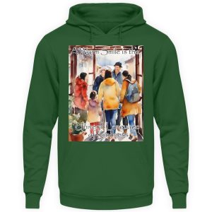 A Warm Smile is the Universal Language of Kindness - Unisex Hoodie-833