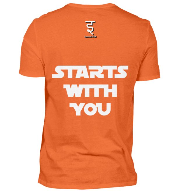 World Peace Starts With You - Men Basic Shirt-1692