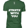 5KDWYAG7_BCTU004-833 World Peace Starts With You - Men Basic Shirt-833