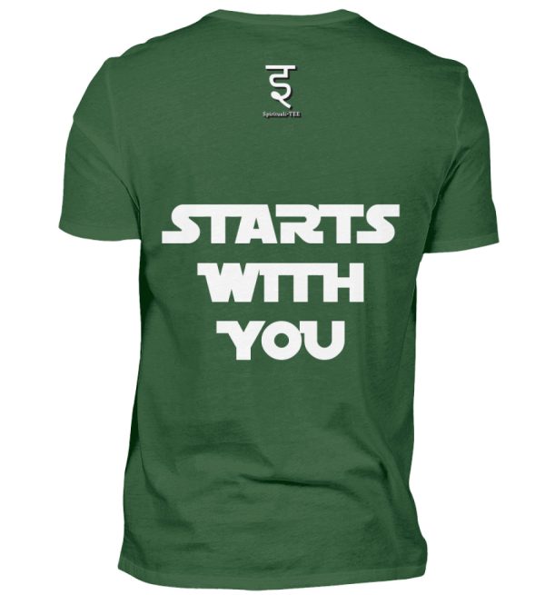 World Peace Starts With You - Men Basic Shirt-833