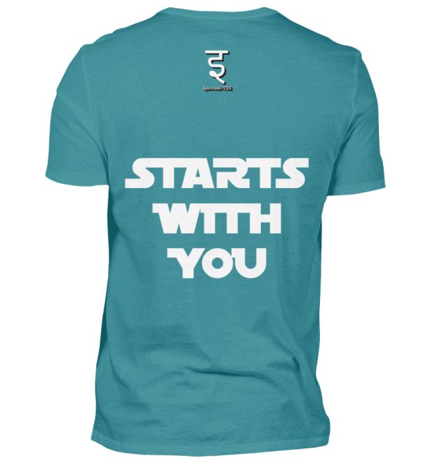 World Peace Starts With You - Men Basic Shirt-1096