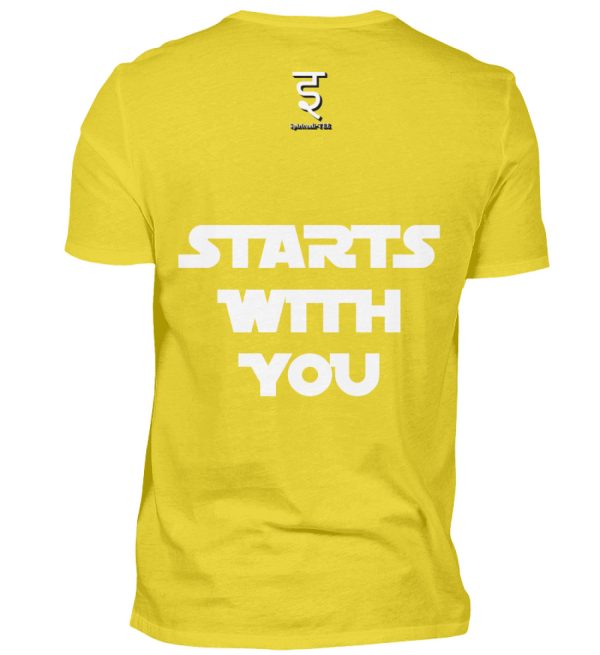 World Peace Starts With You - Men Basic Shirt-1102