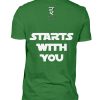 5KDWYAG7_BCTU004-718 World Peace Starts With You - Men Basic Shirt-718