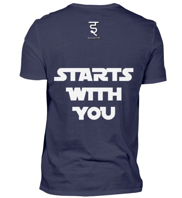 World Peace Starts With You - Men Basic Shirt-198