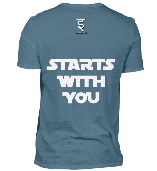 World Peace Starts With You - Men Basic Shirt-1230