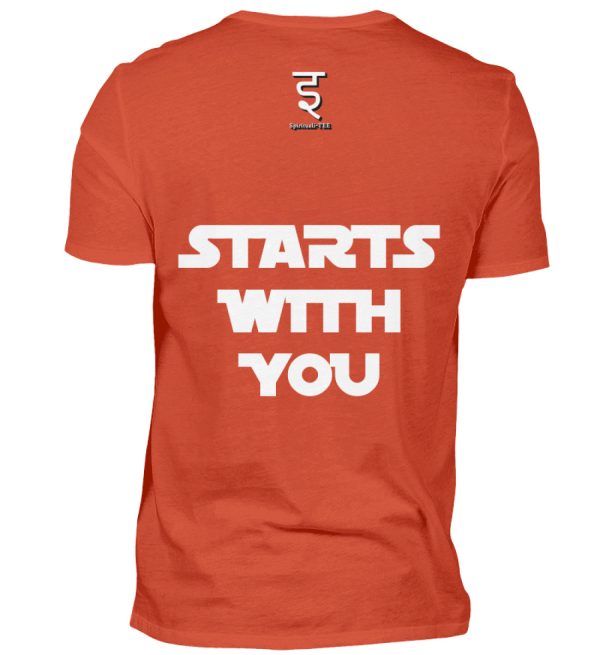 World Peace Starts With You - Men Basic Shirt-1236