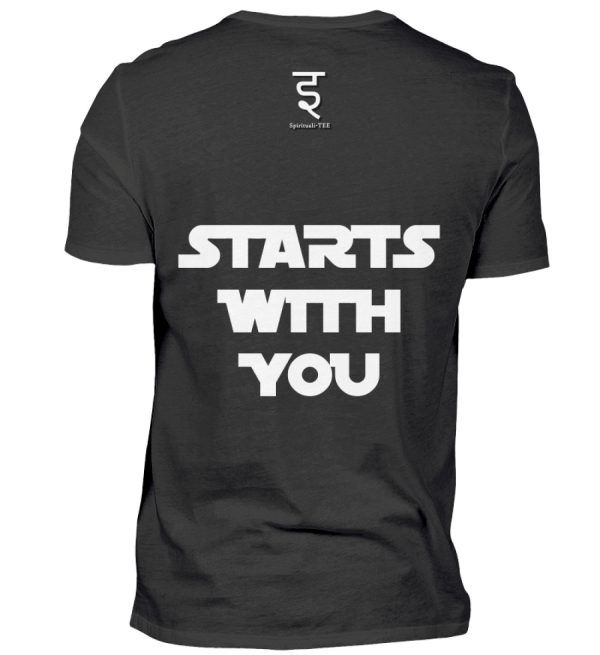 World Peace Starts With You - Men Basic Shirt-16