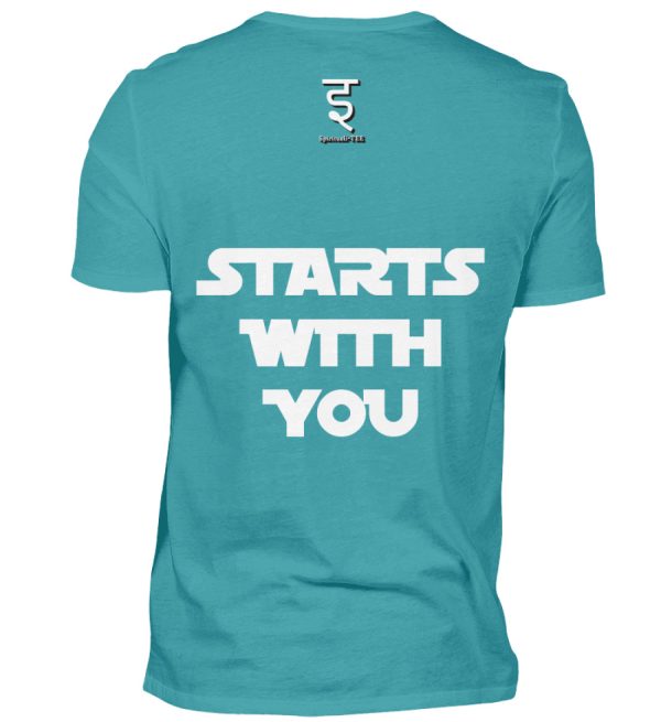 World Peace Starts With You - Men Basic Shirt-1242