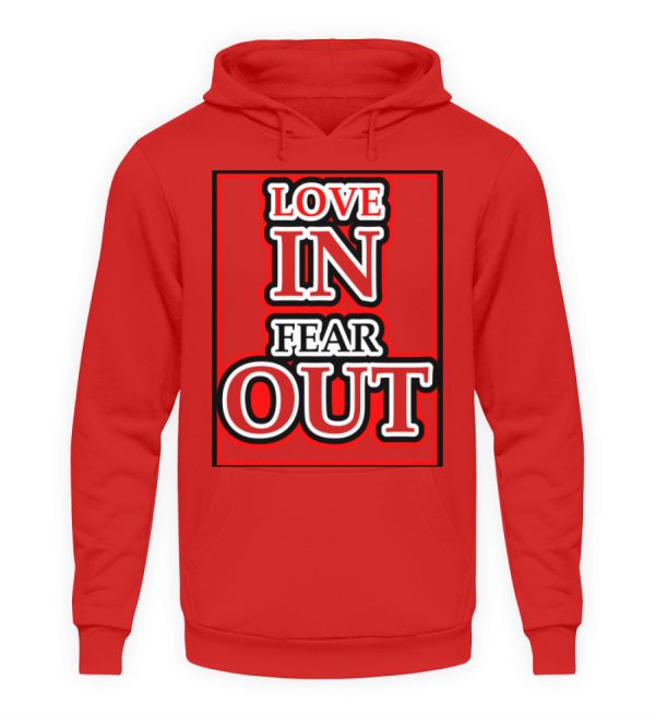 LOVE IN FEAR OUT POWERED BY GOD - Unisex Hoodie-1565