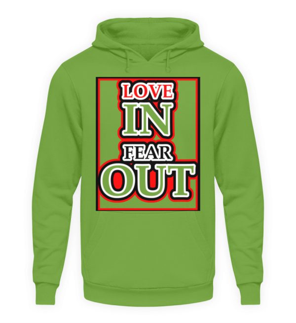 LOVE IN FEAR OUT POWERED BY GOD - Unisex Hoodie-1646