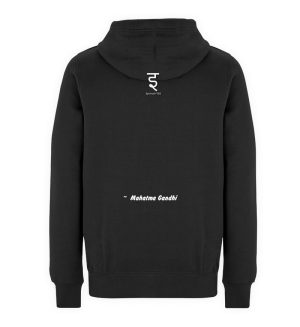 Be the change you want to see (in the world) - Unisex Premium Hoodie-16