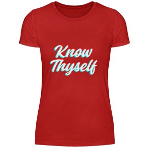 Know Thyself - Women Basic Shirt-4