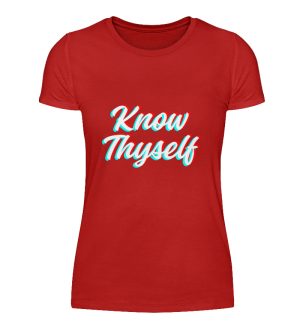 Know Thyself - Women Basic Shirt-4